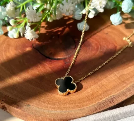 Gold Clover Necklace